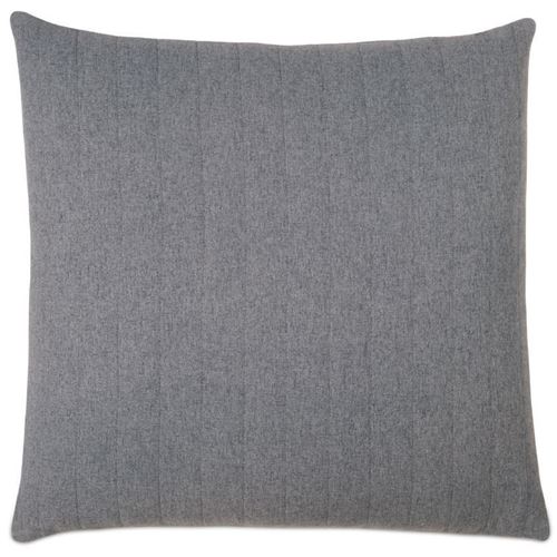 Picture of Myrtle Quilted Charcoal Euro Sham