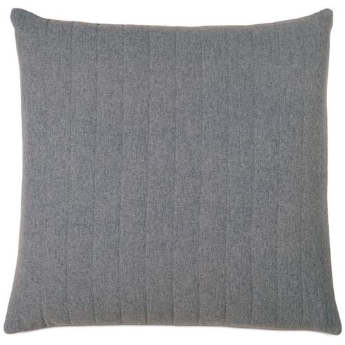 Picture of Myrtle Quilted Charcoal Decorative Pillows