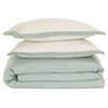 Picture of Myrtle Solid Ivory Bed Pillows (Spa Flange)