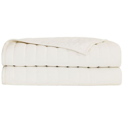 Picture of Myrtle Ivory Quilted Coverlet
